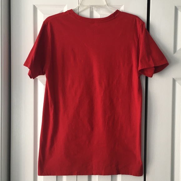 Men’s Adidas Red Go-To Tee size MED - Picture 2 of 8